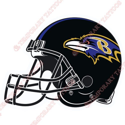 Baltimore Ravens Customize Temporary Tattoos Stickers NO.427